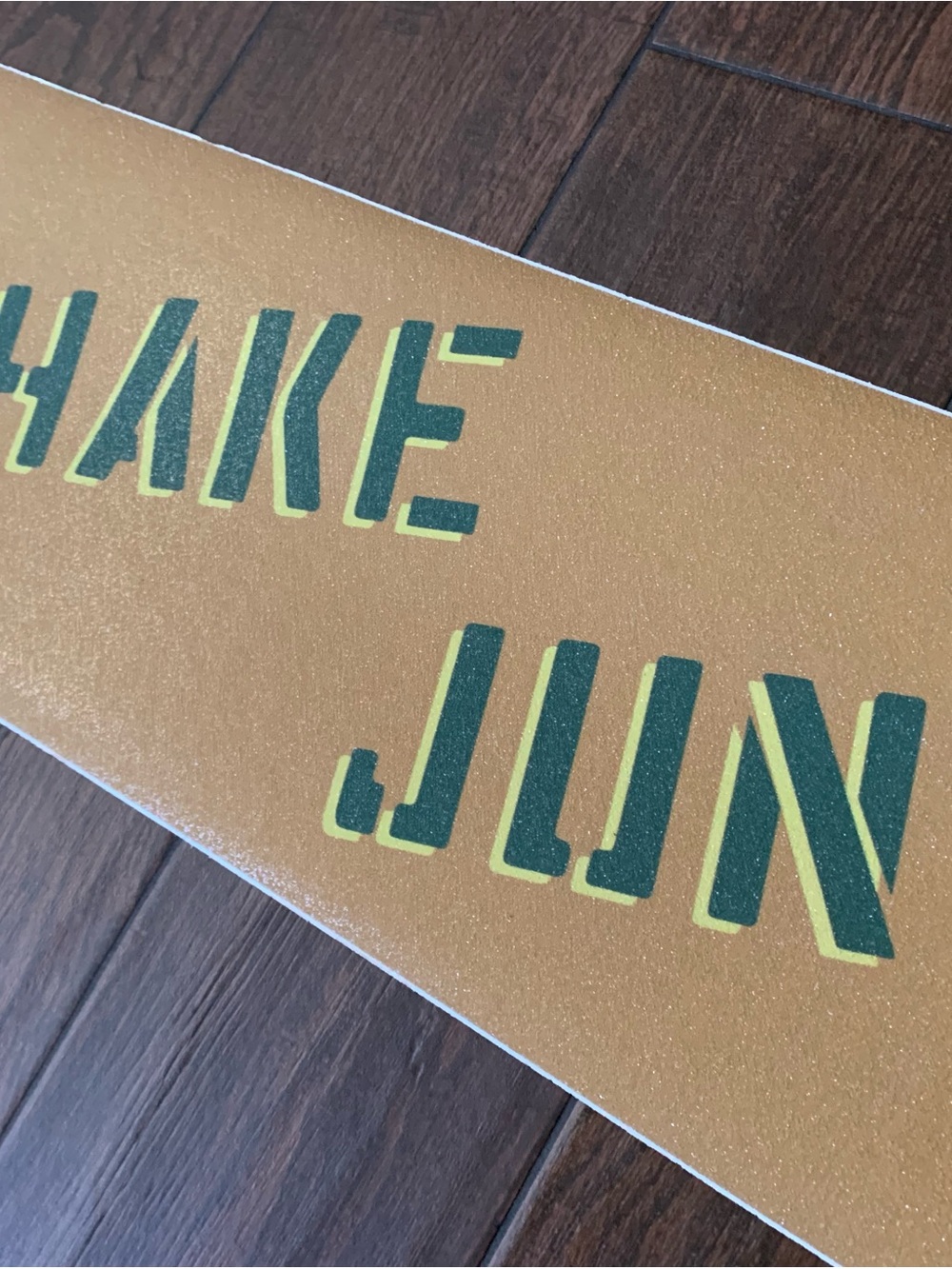 Shake Junt Gold Grip Tape Sheet